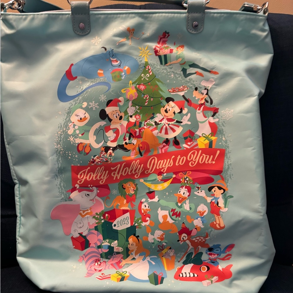 Disney Christmas/Holiday Tote Bag 2023 NWT